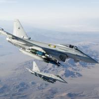 RAF No 11 Squadron Typhoon