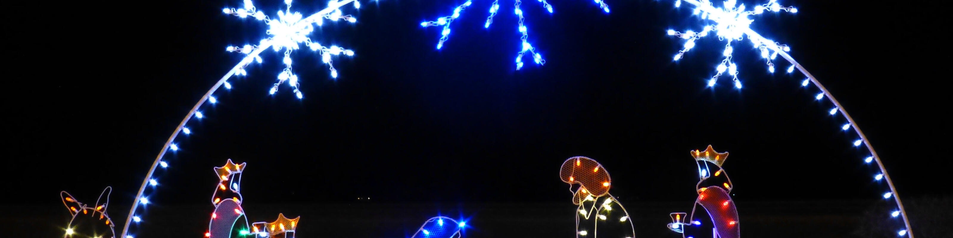 Nativity Christmas Lights